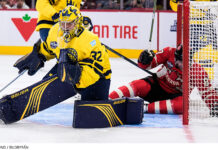 VIDEO: Se målen när Tre Kronor föll i 4 Nations-premiären Se avgörandet när Tre Kronor förlorade 4 Nations-premiären