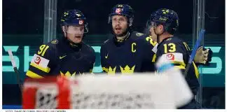 VM: Seger för Tre Kronor mot Slovenien Seger för Tre Kronor mot Slovenien