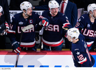 4 Nations: Seger för USA efter stark avslutning mot Finland Seger för USA i 4 Nations-premiären