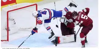 VIDEO: Pressat USA föll mot Lettland – se avgörandet här Lettland skrällde mot USA i Hockey-VM