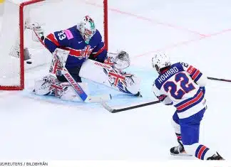 VM: Första segern för USA – se målen mot Storbritannien här Seger för USA i Hockey-VM