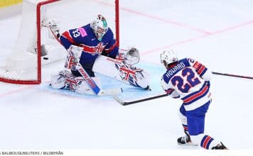 VM: Första segern för USA – se målen mot Storbritannien här Seger för USA i Hockey-VM