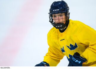 Hlinka-Gretzky Cup: Inför Småkronornas match mot Schweiz Viggo Björck uttagen i Småkronorna
